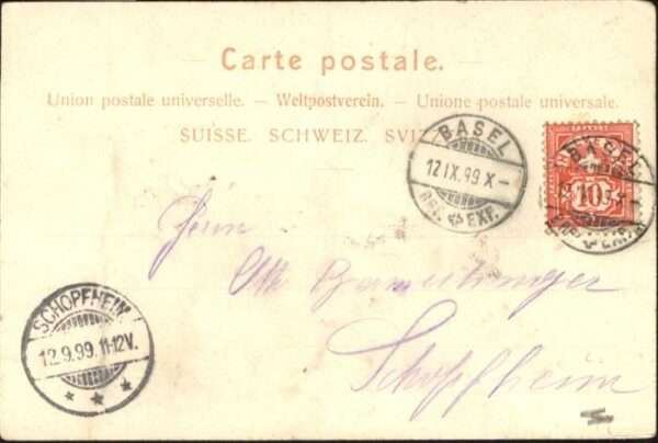 Basel BS St Jacobs Denkmal – Bild 2
