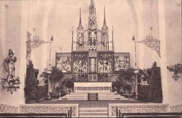 Basel BS Heiliggeist Kirche Hochaltar