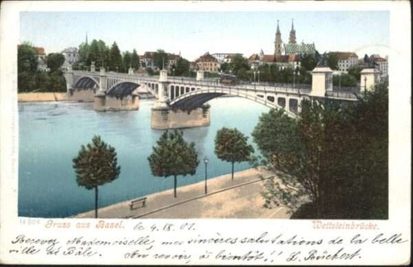 Basel BS Wettsteinbrücke