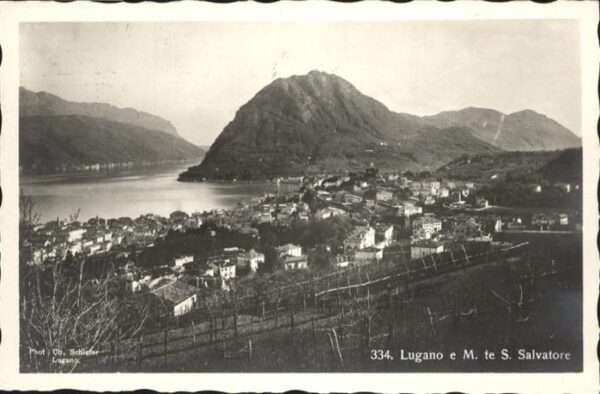 Lugano TI Monte San Salvatore