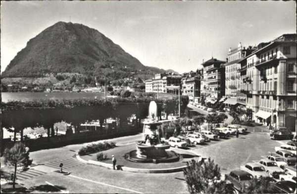 Lugano TI Fontana Bossi Monte San Salvatore