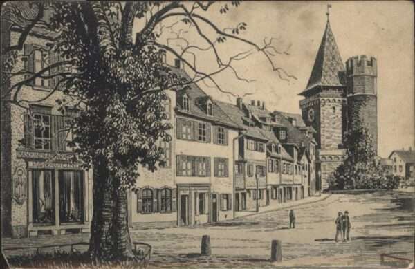 Basel BS Spalentor Spalengraben