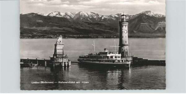 Dampfer Binnenschifffahrt Lindau Hafen