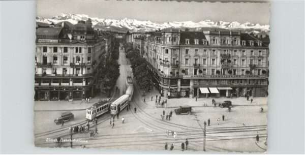 Strassenbahn Zürich Bahnhofstrasse