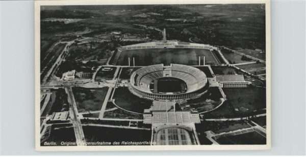 Stadion Fliegeraufnahme Berlin Reichssportfeld
