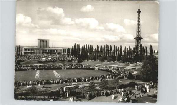 Stadion Berlin Sommergarten Funkturm