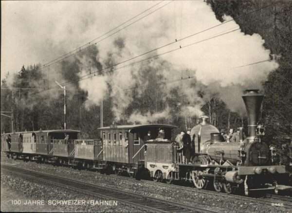 Eisenbahn Spanisch-Brötli-Bahn