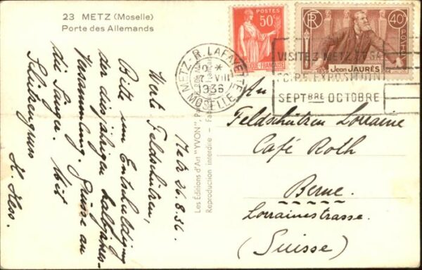 Metz  57 Moselle Porte des Allemands – Bild 2