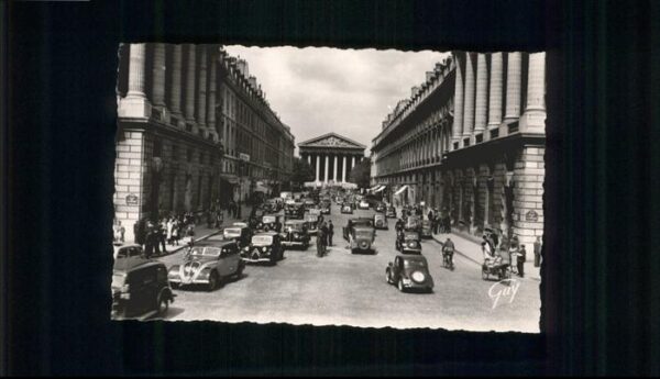 Paris Rue Royale Eglise de la Madeleine