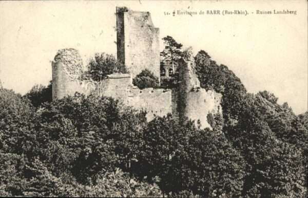 Barr Bas-Rhin Ruines Landsberg