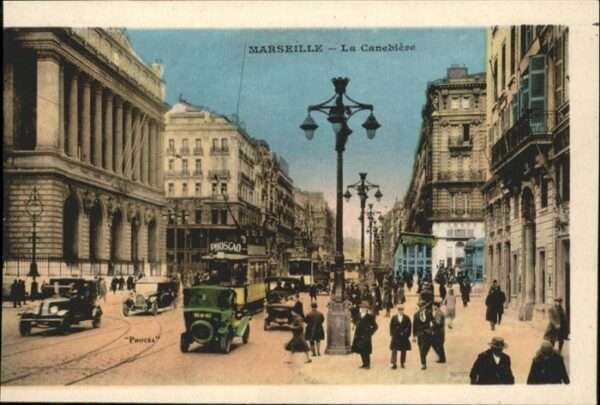 Marseille Bouches-du-Rhone La Canebiere Strassenbahn