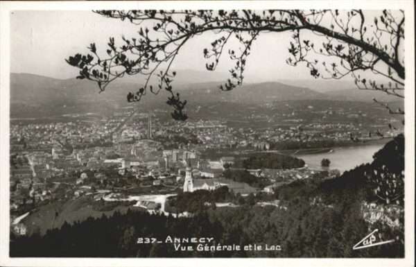 Annecy Haute-Savoie vue generale