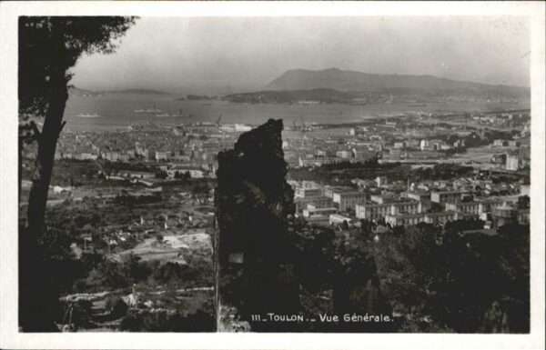 Toulon Var vue generale