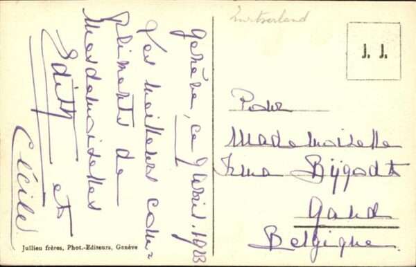 Mont Blanc vu de Geneve – Bild 2