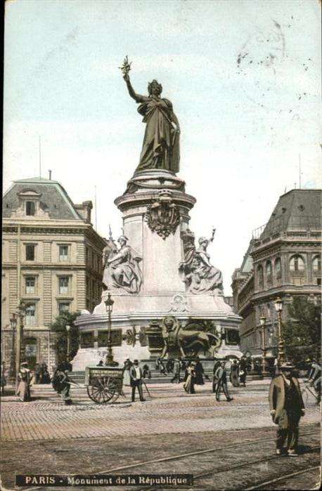 Paris Monument de la Republique