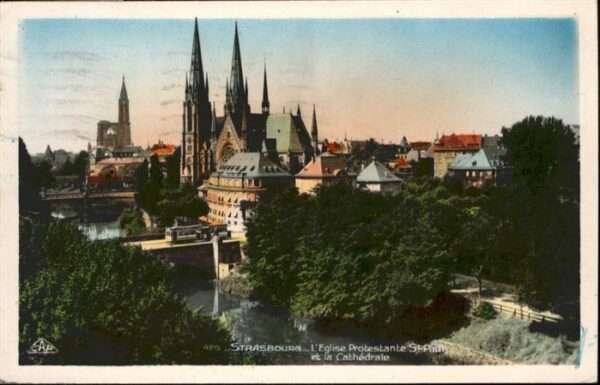 Strasbourg Alsace Eglise Protestante Saint Paul