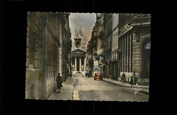 Paris Rue Laffite Eglise Notre-Dame de Lorett