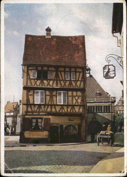 Colmar Haut Rhin Elsass Langgasse