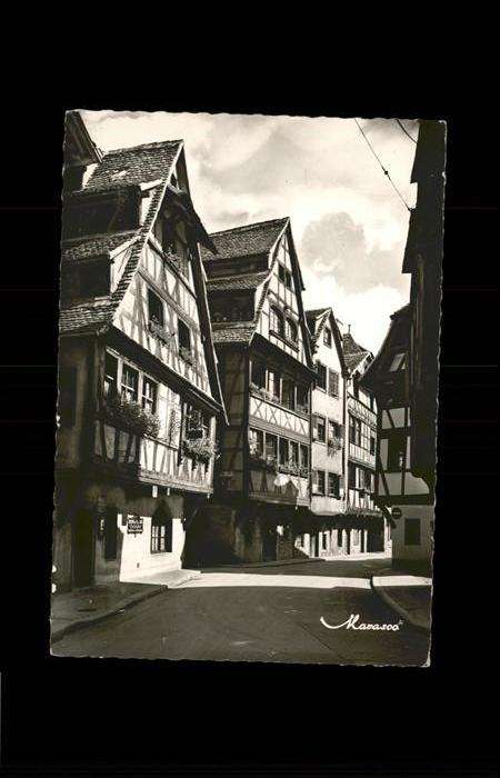 Strasbourg Alsace Vieilles Maisons Alsaceiennes