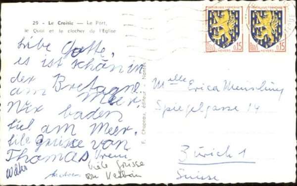 Le Croisic le Quai le clocher de l'Eglise – Bild 2