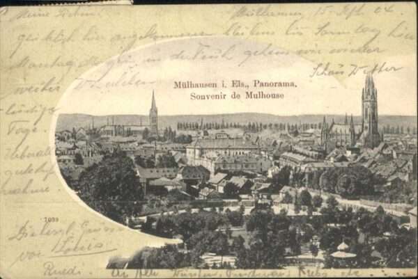 Muehlhausen Elsass Panorama