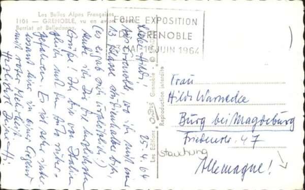 Grenoble vu en avion – Bild 2