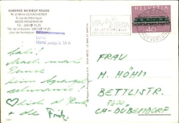 Hegenheim Auberge au Boeuf Rouge – Bild 2