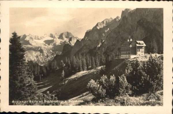 Gosau Oberoesterreich Gablonzerhütte