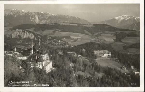 Semmering Niederoesterreich Kurhaus