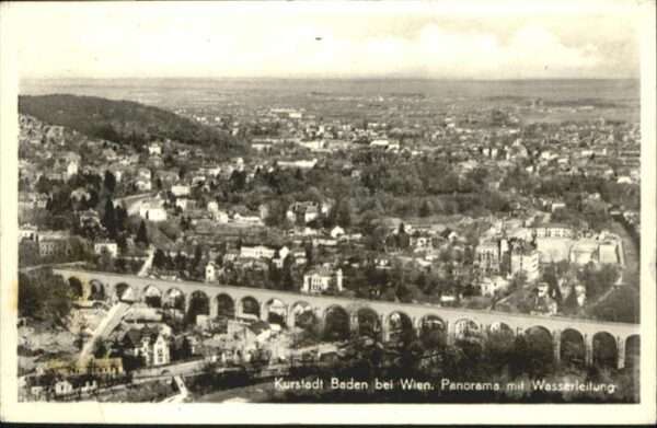 Baden Wien Wasserleitung