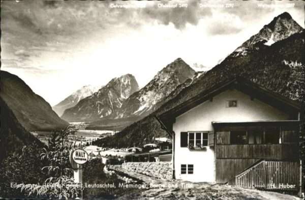 Mieming Ederkanzel Leutaschtal Mieminger Berge