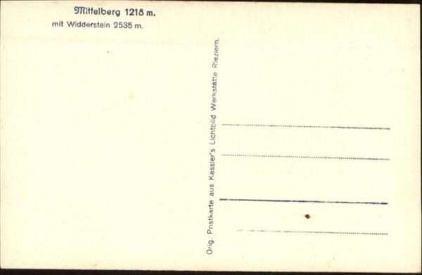 Mittelberg Kleinwalsertal Widderstein – Bild 2