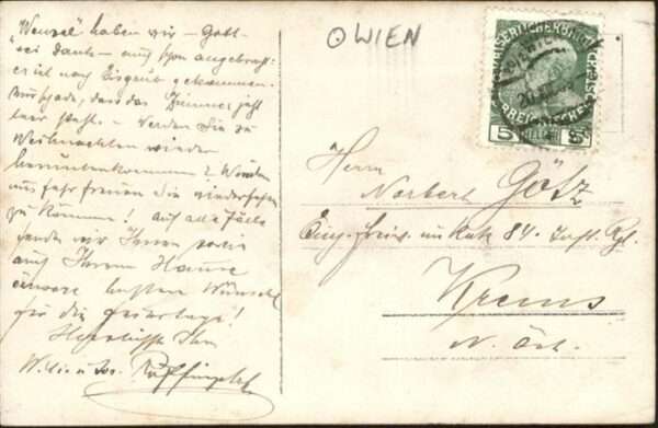 Wien [Handschriftlich] – Bild 2