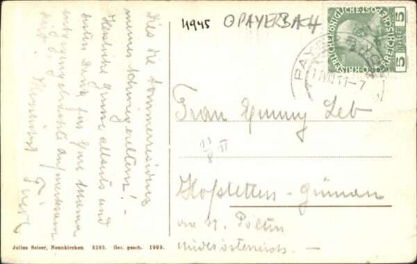 Payerbach [Handschriftlich] Reichenau – Bild 2