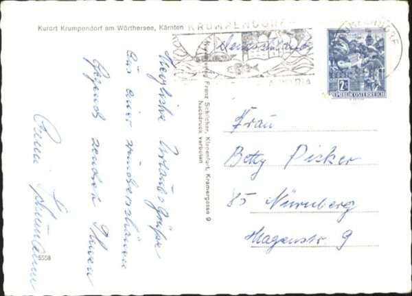 Krumpendorf Woerther See Fliegeraufnahme – Bild 2