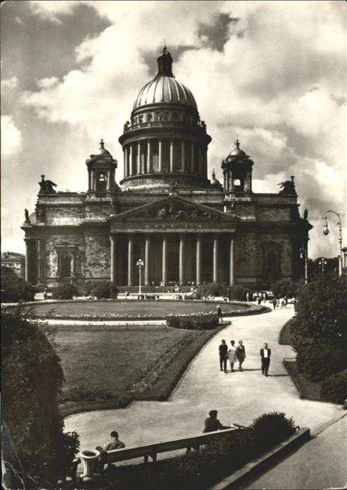 Leningrad St Petersburg Isaaks Kathedrale
