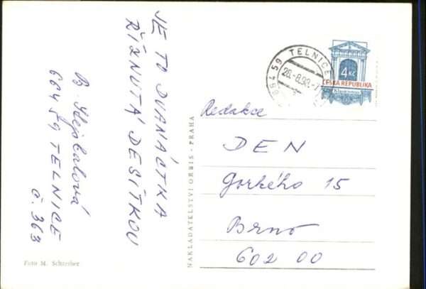Telnice [Stempelabschlag] – Bild 2