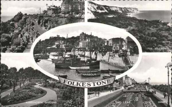 Folkestone Kingsnorth Gardens Zig Zag Path Warren