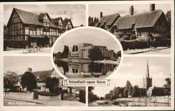 Stratford-on-Avon Theatre Church Mary Ardens House