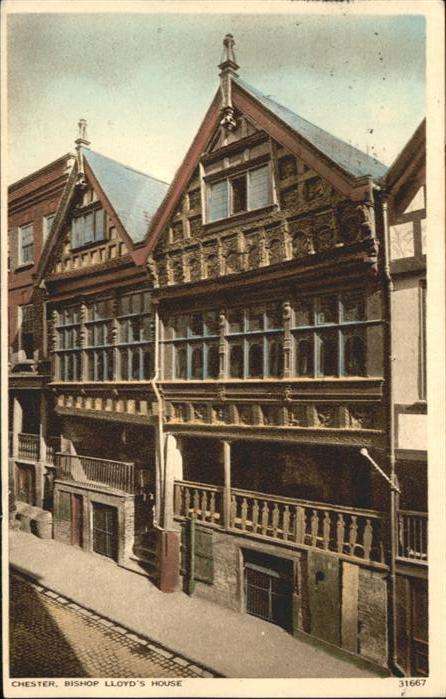 Chester Cheshire Bishop Lloyds House