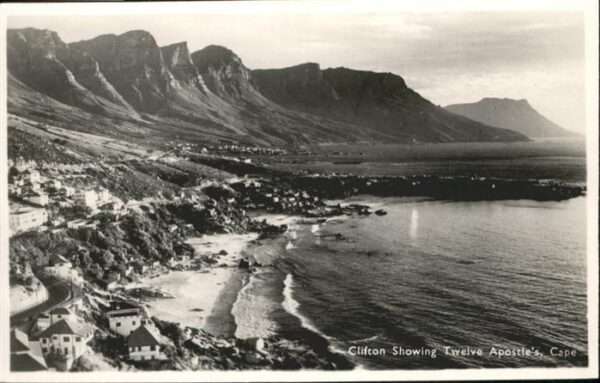 Clifton 8?] Showing Twelve Apostles Cape