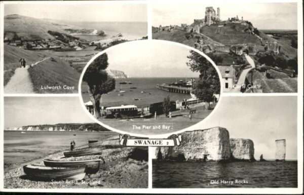 Swanage North Pier Old Harry Rocks Castle Lulworth Co