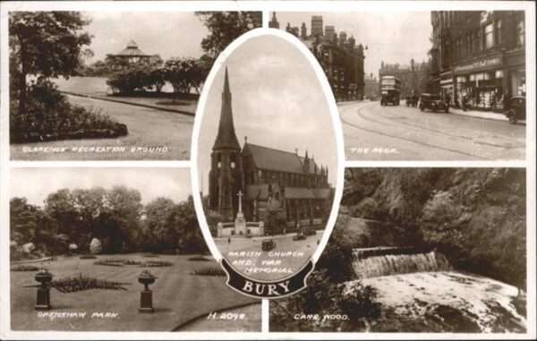 Bury Greater Manchester Openshaw Park Parish Church