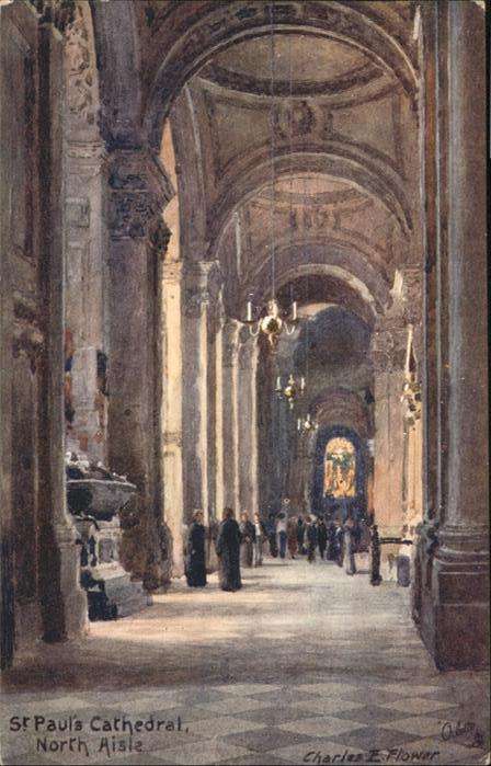 North Aisle St Pauls Cathedral Künstler Charles E F