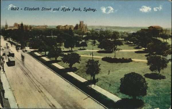 Sydney Elizabeth Street Hyde Park