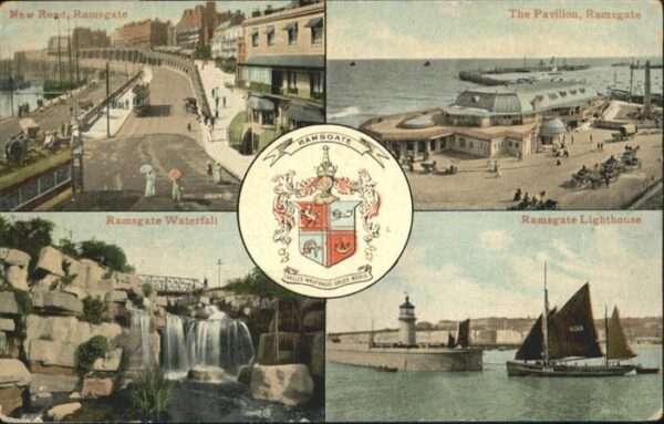 Ramsgate Pavillon Lighthouse Waterfall