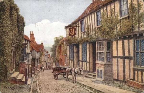 Rye East Sussex Mermaid Street Esel