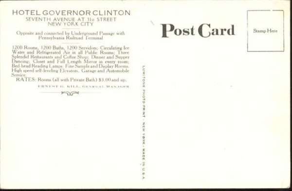 New York City Hotel Governor Clinton – Bild 2
