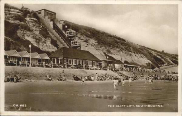Southbourne Bournemouth UK Cliff Lift