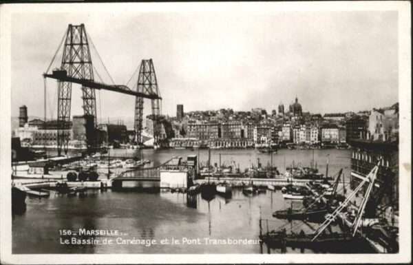 Marseille Bouches-du-Rhone Pont Transbordeur